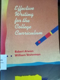 Effective Writing for  the College Curriculum