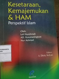 Kesetaraan, Kemajemukan & HAM Perspektif Islam