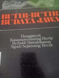 Butir-Butir Budaya Jawa