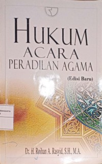 Hukum Acara Peradilan Agama (Edisi Baru)