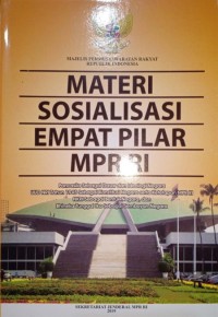 Materi Sosialisasi Empat Pilar MPR RI