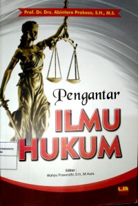 Pengantar Ilmu Hukum