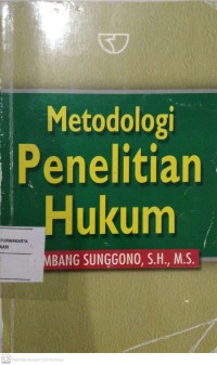 Metodologi Penelitian Hukum
