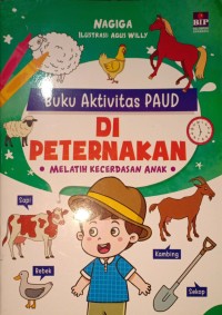 Buku Aktivitas PAUD Di Peternakan