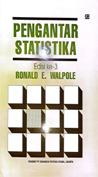 Pengantar Statistika. Edisi ke-3
