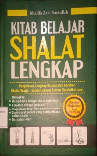 Kitab Belajar Shalat Lengkap