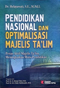 Pendidikan Nasional Dan Optimalisasi Majelis Ta'lim