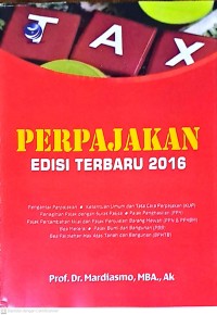 Perpajakan Edisi Terbaru 2016