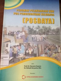 Pedoman Pelaksanaan KKN Pos Pemberdayaan Keluarga (POSDAYA)