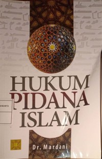 Hukum Pidana Islam