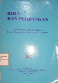 Riba Dan Perbankan