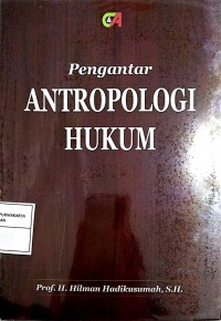 Pengantar Antropologi Hukum