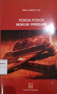Pokok-Pokok Hukum Perdata