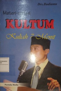 Materi materi kultum kuliah 7 menit