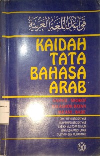 Kaidah Tata Bahasa Arab