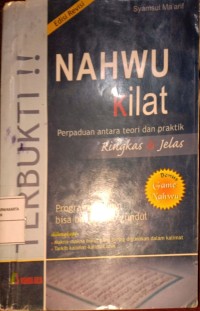 Nahwu Kilat Perpaduan Antara Teori dan Praktik Ringkas dan Jelas