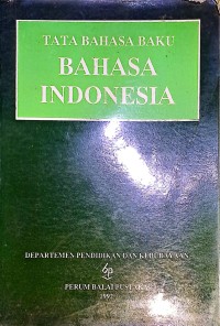 Tata Bahasa Baku Bahasa Indonesia