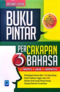 Buku Pintar Percakapan 3 Bahasa Inggris Arab Indonesia