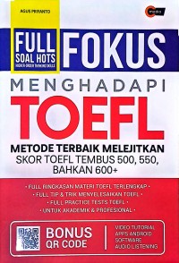 Fokus Menghadapi TOEFL