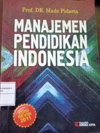 Manajemen pendidikan Indonesia