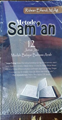Metode Sam'an: 12 Jurus Jitu Mudah Belajar Bahasa Arab