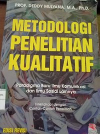 Metodologi Penelitian Kualitatif