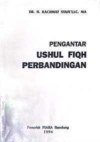 Pengantar Ushul Fiqh Perbandingan