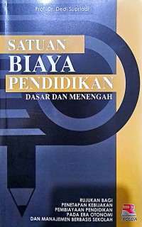 Satuan Biaya Pendidikan
