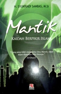 Mantik Kaidah Berpikir Islam
