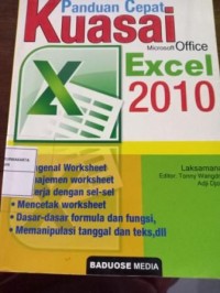 Image of Panduan Cepat Kuasai Microsoft Office Excel 2010