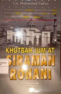 Image of Khutbah Jum'at Siraman Rohani