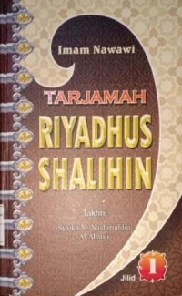 Image of Tarjamah Riyadhus Shalihin. Jilid 1