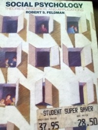 Image of Social Psychology. Theories, Reseacrh, And Aplications