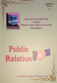Image of Public Relation. Journalism & Mass Communocation. Block 1