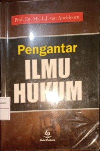Image of Pengantar Ilmu Hukum