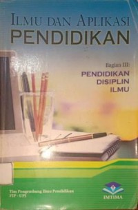 Image of Ilmu Dan Aplikasi Pendidikan