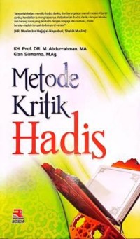 Image of Metode Kritik Hadis