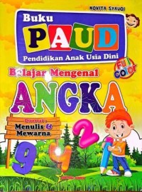 Image of Buku PAUD Pendidikan Anak Usia Dini. Belajar Mengenal Angka