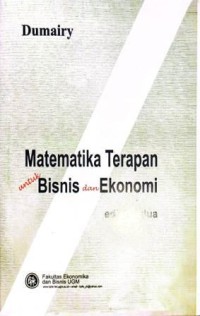 Image of Matematika Terapan Untuk Bisnis dan Ekonomi