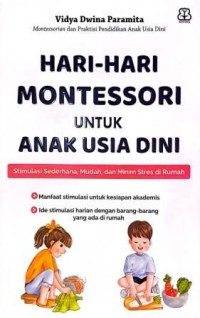 Image of Hari-Hari Montessori Untuk Anak Usia Dini