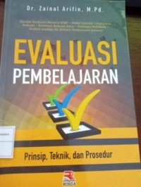 Image of Evaluasi Pembelajaran, Prinsip, Teknik, dan Prosedur
